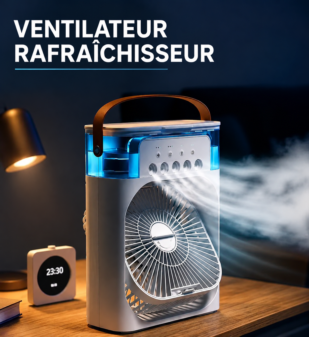 Climatiseur 3-en-1 avec humidificateur - AIR COLD+