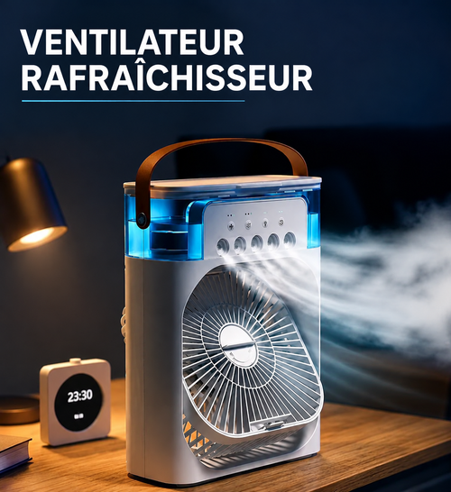 Climatiseur 3-en-1 avec humidificateur - AIR COLD+
